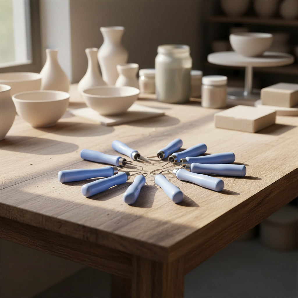 Kit complet de 10 d'outils de poterie (soit seulement ~2,20 € l'outil professionnel)