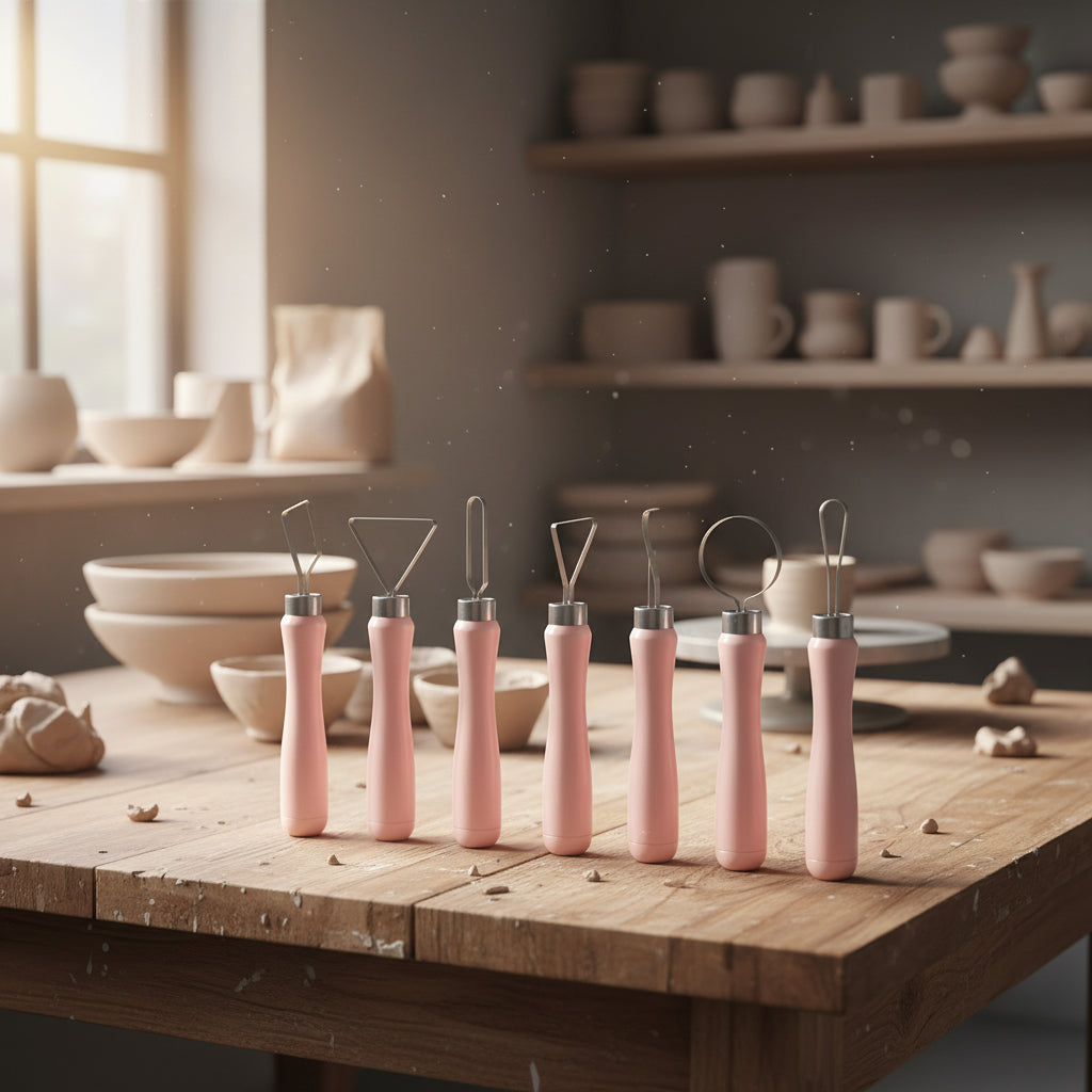 Kit complet de 10 d'outils de poterie (soit seulement ~2,20 € l'outil professionnel)